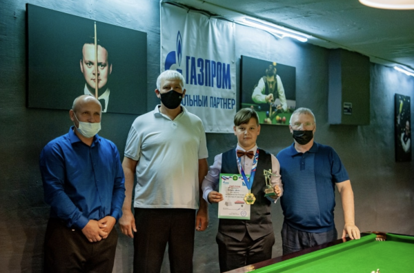 Артём Истомин – победитель Первенства России по снукеру по 6 красным и кэнону. Фото: Юлия Блоцкая, sevcsp.ru